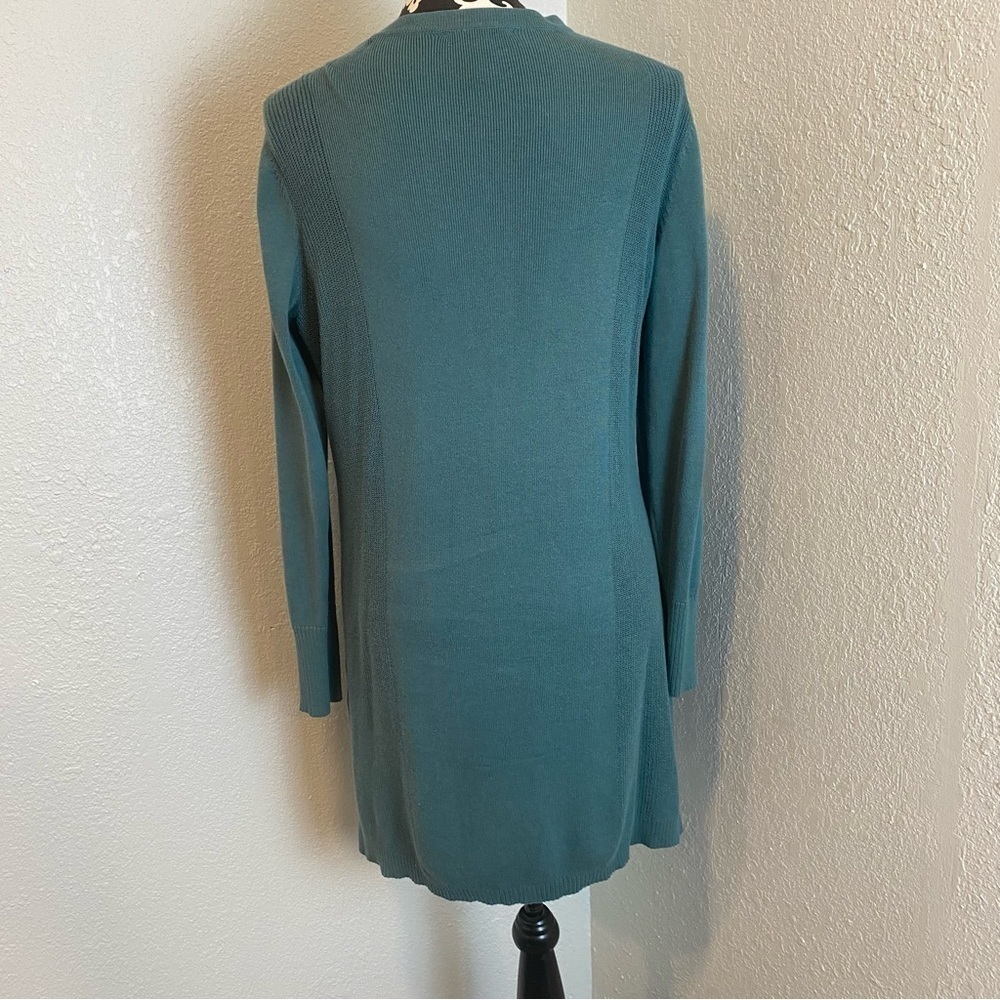 Isaac Mizrahi Live Duster Sweater Cardigan - Picture 5 of 16